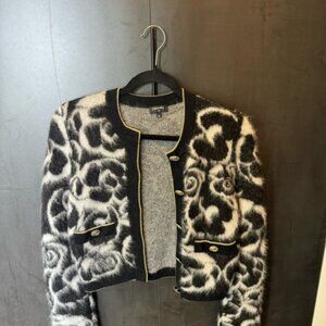 Chanel Black and White Cardigan
